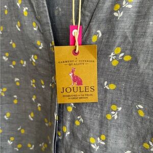 Joules Grey and Yellow Floral Top